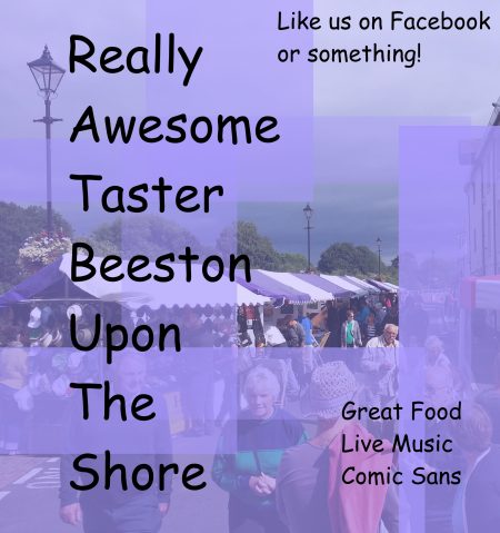 Food Market Poster for Really Awesome Taster