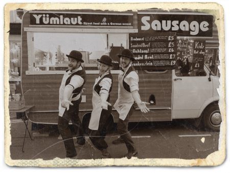 Victorian sausage street food van